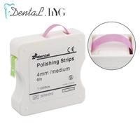 Polerowanie zębów Strip Roll 4mm żywica szlifowanie zębów szlifowanie zębów wybielanie narzędzie stomatologiczne dentysta materiał 5